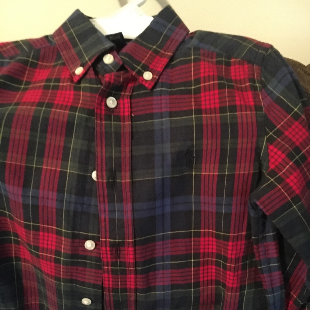 Boys polo button up